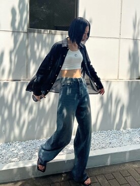 大谷亜宥茄 (EMODA)さん（レディース・170cm）の夏コーディネート