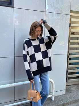 大谷亜宥茄 (EMODA)さん（レディース・170cm）の秋コーディネート