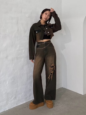 大谷亜宥茄 (EMODA)さん(レディース・170cm)の夏コーディネート