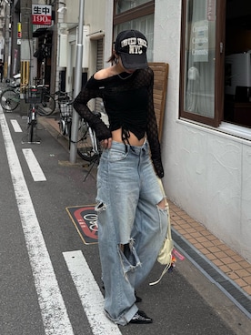 大谷亜宥茄 (EMODA)さん(レディース・170cm)の春コーディネート