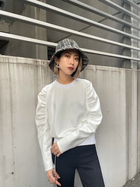 大谷亜宥茄 (EMODA)さん（レディース・172cm）の冬コーディネート