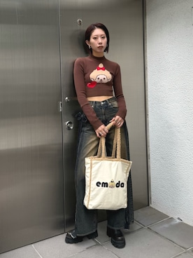 大谷亜宥茄 (EMODA)さん（レディース・170cm）の夏コーディネート