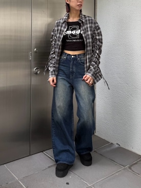 大谷亜宥茄 (EMODA)さん（レディース・170cm）の秋コーディネート