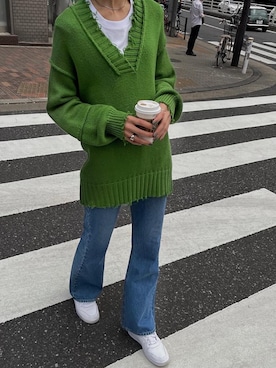 大谷亜宥茄 (EMODA)さん（レディース・170cm）の秋コーディネート