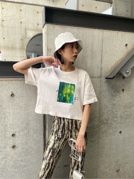 大谷亜宥茄 (EMODA)さん（レディース・170cm）の夏コーディネート