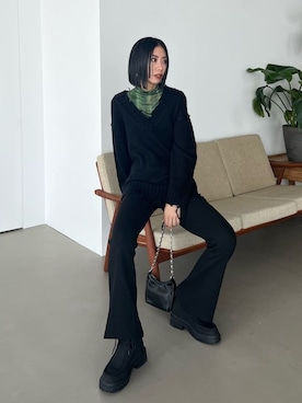 大谷亜宥茄 (EMODA)さん(レディース・170cm)の秋コーディネート