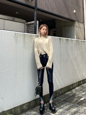 大谷亜宥茄 (EMODA)さん(レディース・170cm)の冬コーディネート