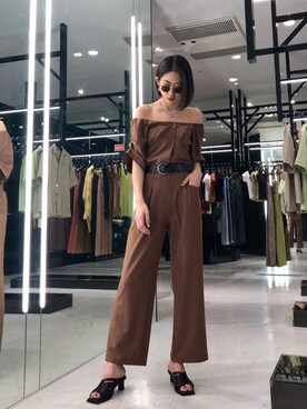 大谷亜宥茄 (EMODA)さん（レディース・170cm）の夏コーディネート