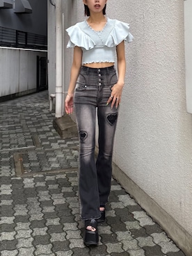 大谷亜宥茄 (EMODA)さん(レディース・170cm)の夏コーディネート
