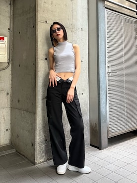 大谷亜宥茄 (EMODA)さん（レディース・170cm）の夏コーディネート