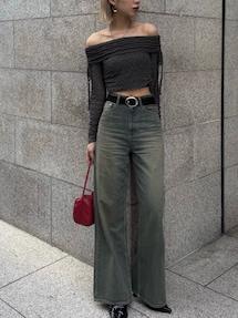 VEQUM】RIM WIDE JEANS｜エモダ（EMODA）公式通販｜RUNWAY channel