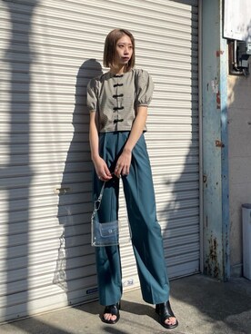 大谷亜宥茄 (EMODA)さん（レディース・170cm）の春コーディネート