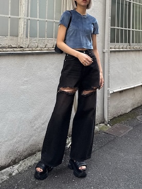 大谷亜宥茄 (EMODA)さん（レディース・170cm）の夏コーディネート