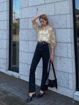 大谷亜宥茄 (EMODA)さん（レディース・170cm）の秋コーディネート