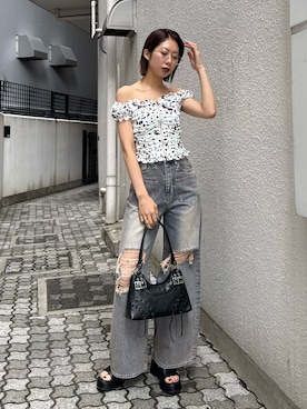 大谷亜宥茄 (EMODA)さん(レディース・170cm)の夏コーディネート