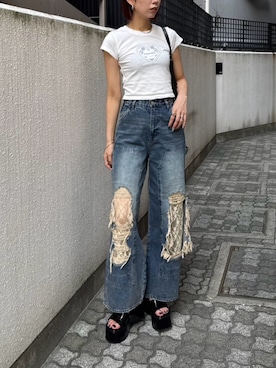 大谷亜宥茄 (EMODA)さん(レディース・170cm)の夏コーディネート