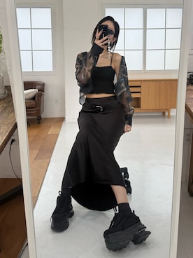 大谷亜宥茄 (EMODA)さん(レディース・170cm)の春コーディネート