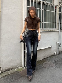 レースアップリボンパンプス｜エモダ（EMODA）アウトレット公式通販