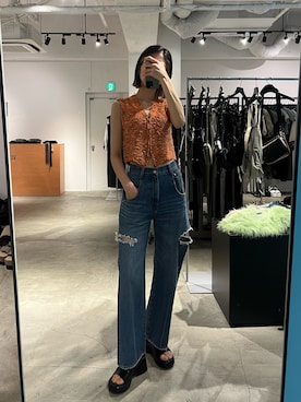 大谷亜宥茄 (EMODA)さん(レディース・170cm)の春コーディネート