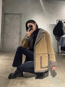 フェイクムートンコート｜エモダ（EMODA）アウトレット公式通販