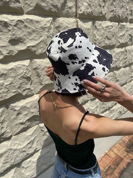 大谷亜宥茄 (EMODA)さん(レディース・172cm)の夏コーディネート