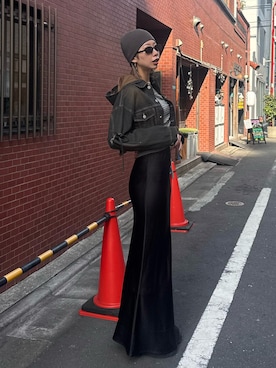 大谷亜宥茄 (EMODA)さん（レディース・170cm）の冬コーディネート