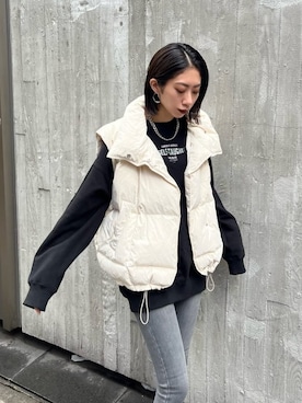大谷亜宥茄 (EMODA)さん（レディース・170cm）の夏コーディネート