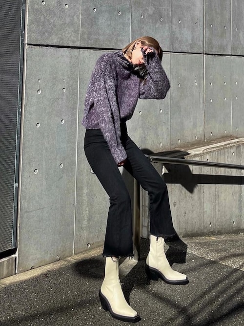 専用　美品　VEQUM POINTED BOOTS ブーツ　37 VEQUM】POINTED BOOTS（ブーツ）｜VEQUM（VEQUM）のファッション
