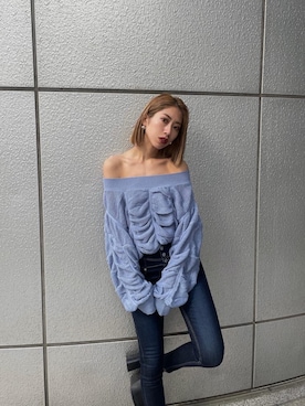 大谷亜宥茄 (EMODA)さん(レディース・170cm)の冬コーディネート