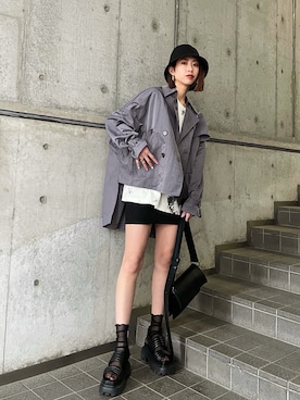 大谷亜宥茄 (EMODA)さん（レディース・170cm）の春コーディネート