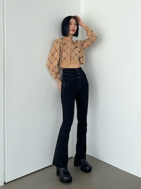 大谷亜宥茄 (EMODA)さん(レディース・170cm)の秋コーディネート