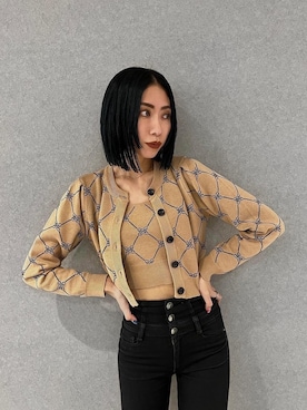 大谷亜宥茄 (EMODA)さん（レディース・170cm）の秋コーディネート