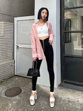 大谷亜宥茄 (EMODA)さん(レディース・170cm)の夏コーディネート