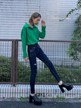 大谷亜宥茄 (EMODA)さん(レディース・170cm)の冬コーディネート