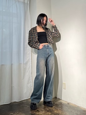 大谷亜宥茄 (EMODA)さん(レディース・170cm)の秋コーディネート