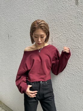 大谷亜宥茄 (EMODA)さん(レディース・172cm)の秋コーディネート