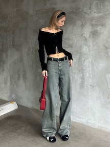 VEQUM】KAI LOOSE JEANS｜エモダ（EMODA）公式通販｜RUNWAY
