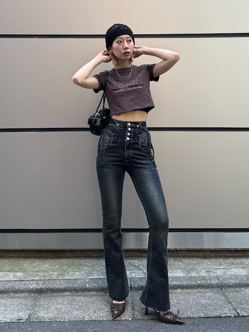 セール】レースアップリボンパンプス（パンプス）｜EMODA（エモダ）の