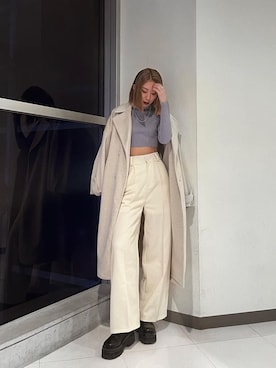 大谷亜宥茄 (EMODA)さん(レディース・170cm)の冬コーディネート