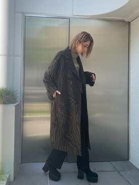 大谷亜宥茄 (EMODA)さん(レディース・170cm)の秋コーディネート