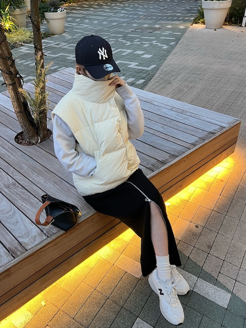 セール】ジップマキシリブスカート（スカート）｜EMODA（エモダ）の