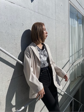 大谷亜宥茄 (EMODA)さん(レディース・170cm)の冬コーディネート