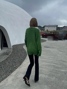 大谷亜宥茄 (EMODA)さん（レディース・170cm）の秋コーディネート