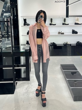 大谷亜宥茄 (EMODA)さん（レディース・170cm）の夏コーディネート