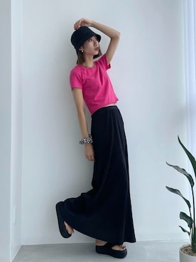 大谷亜宥茄 (EMODA)さん(レディース・170cm)の春コーディネート