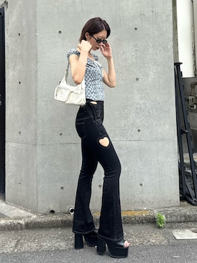 大谷亜宥茄 (EMODA)さん(レディース・170cm)の夏コーディネート
