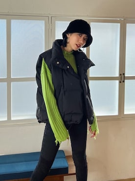 大谷亜宥茄 (EMODA)さん（レディース・170cm）の秋コーディネート