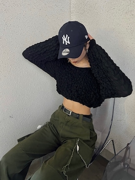 大谷亜宥茄 (EMODA)さん（レディース・170cm）の冬コーディネート