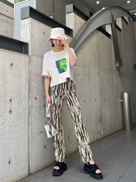 大谷亜宥茄 (EMODA)さん（レディース・170cm）の夏コーディネート