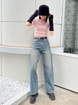 大谷亜宥茄 (EMODA)さん（レディース・172cm）の秋コーディネート